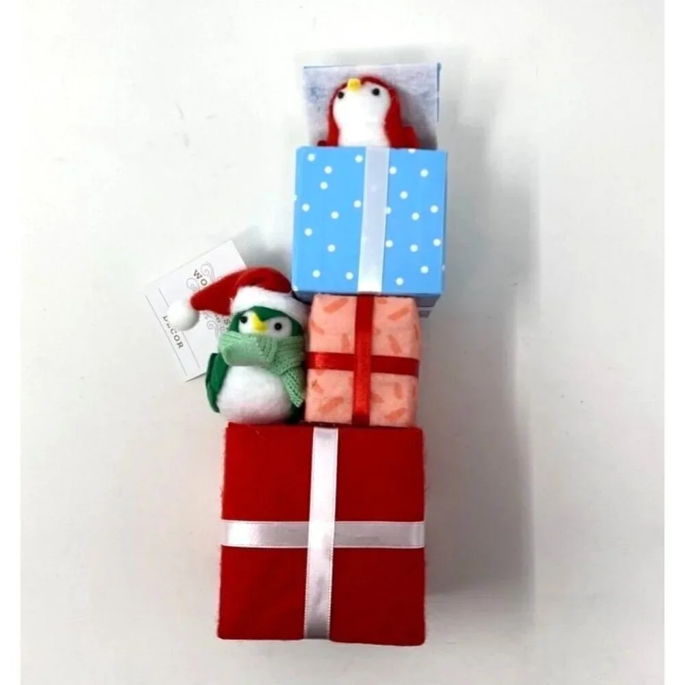 Target 2023 Featherly Friends Wondershop Christmas Stacking Gift Boxes 9